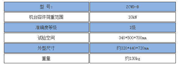 電子人造板試驗機參數規格